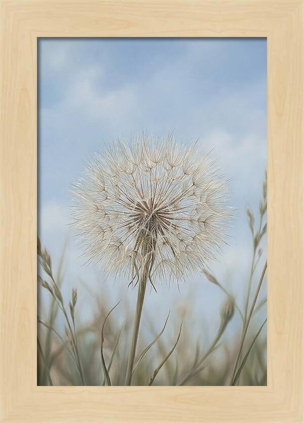 Dandelion Clock Seed Head