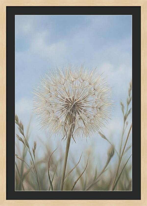 Dandelion Clock Seed Head