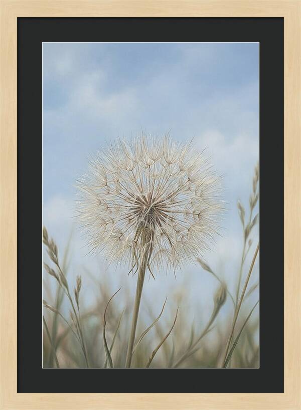 Dandelion Clock Seed Head