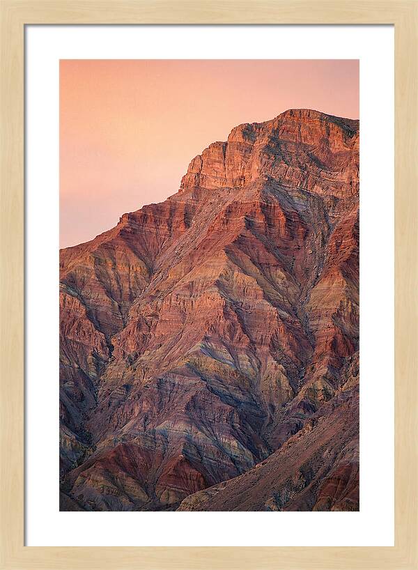 Danxia Mountain Striations