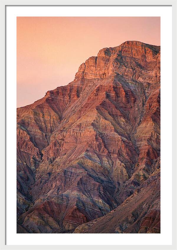 Danxia Mountain Striations