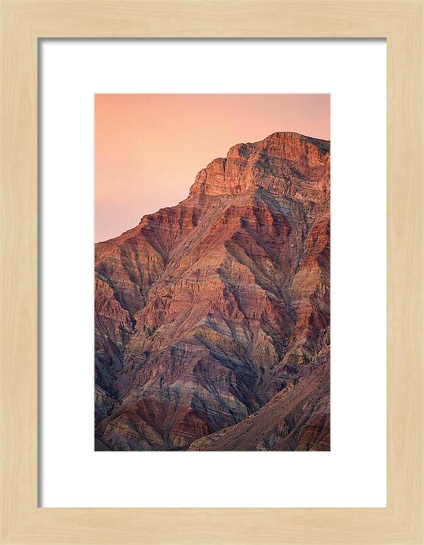 Danxia Mountain Striations