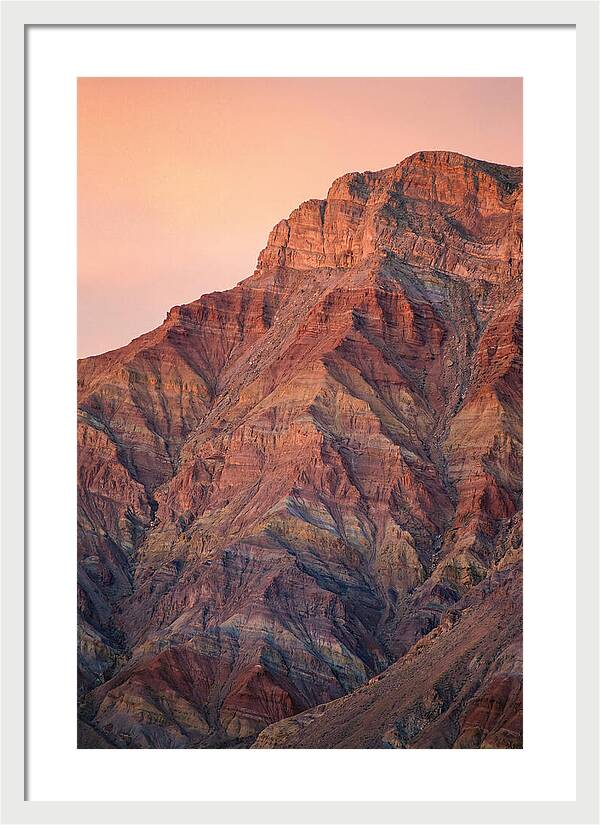 Danxia Mountain Striations