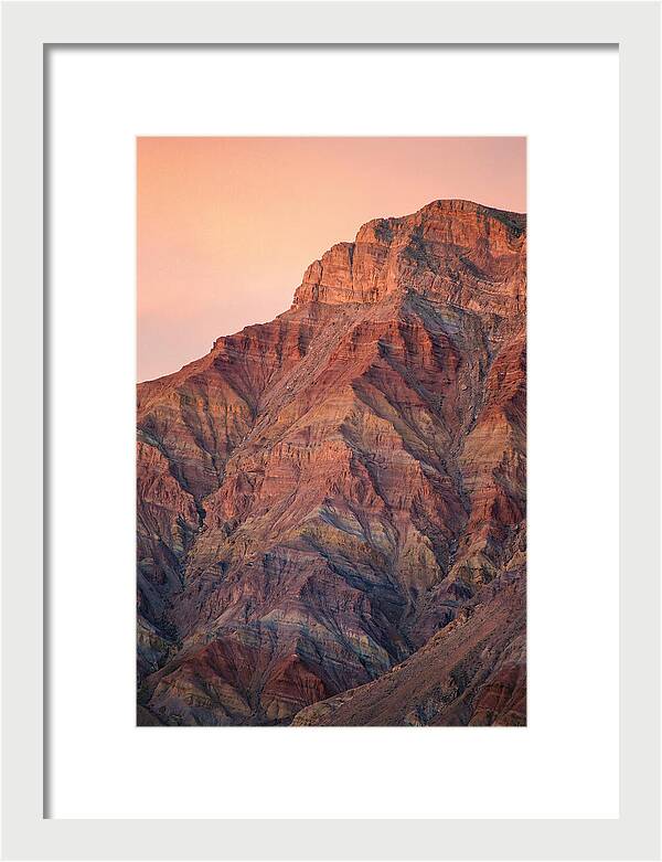 Danxia Mountain Striations