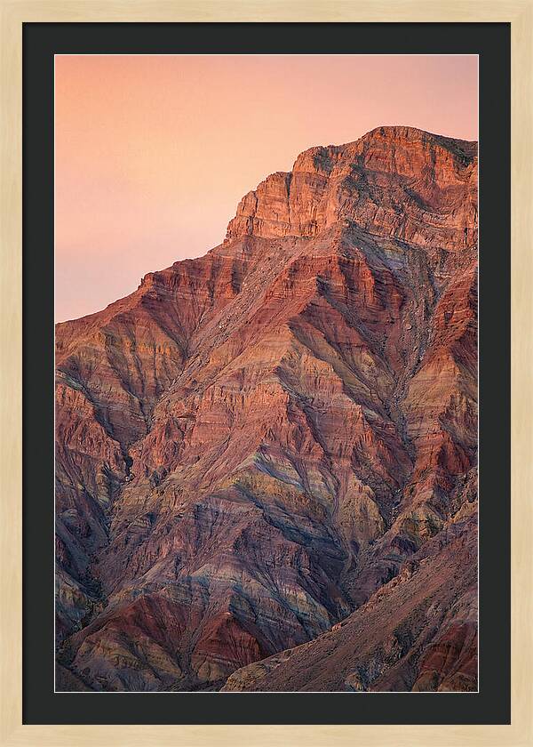 Danxia Mountain Striations