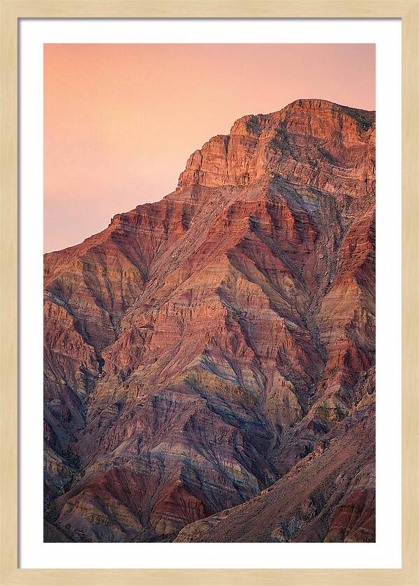 Danxia Mountain Striations