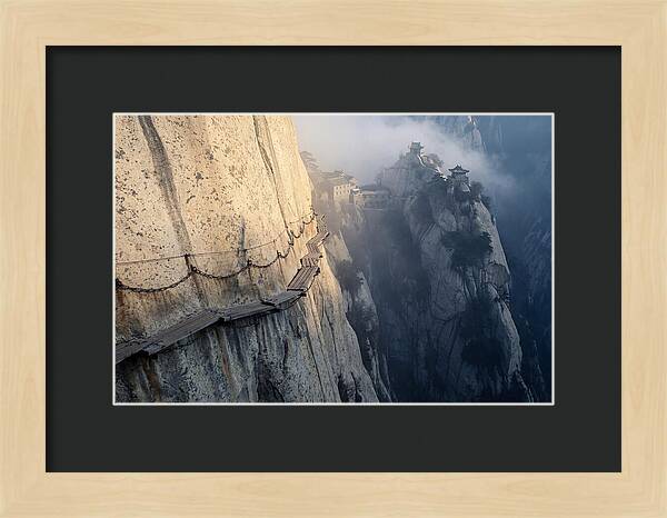 Daring Plank Walk On Mount Hua