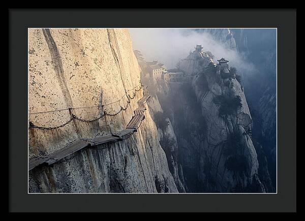 Daring Plank Walk On Mount Hua