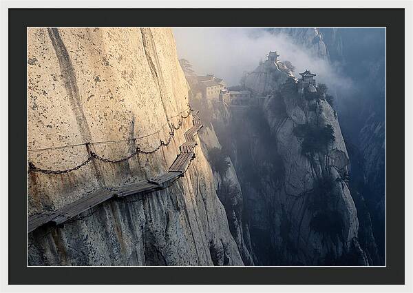 Daring Plank Walk On Mount Hua