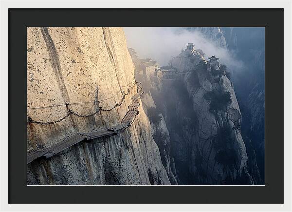 Daring Plank Walk On Mount Hua
