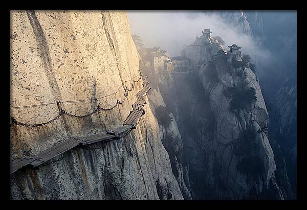Daring Plank Walk On Mount Hua