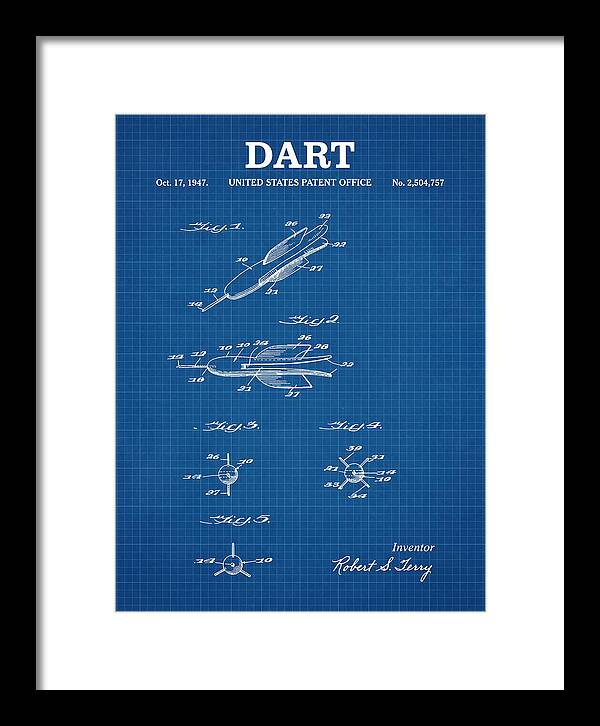 Dart Blueprint Patent Us2504757a
