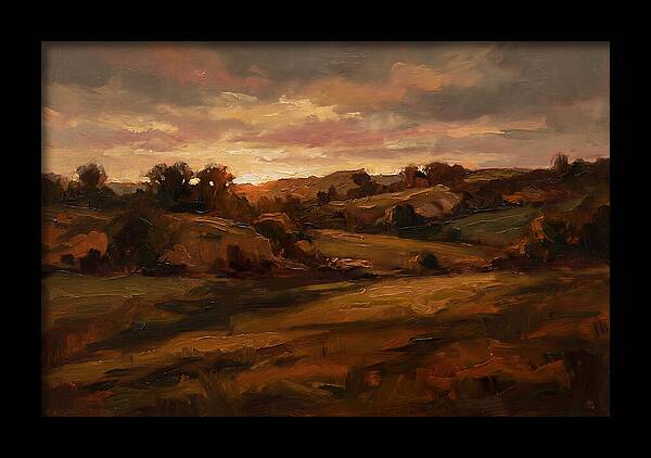 Dawn Breaking Over Horizon
