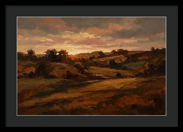 Dawn Breaking Over Horizon
