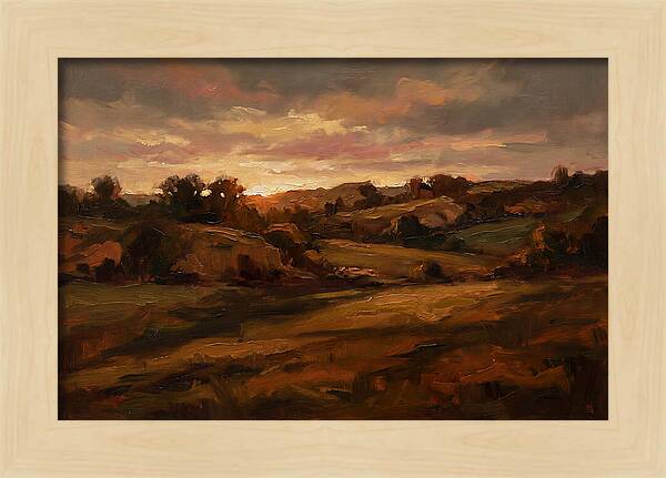 Dawn Breaking Over Horizon