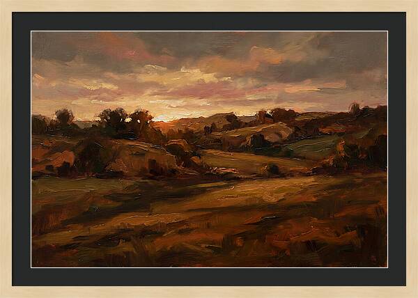 Dawn Breaking Over Horizon