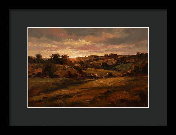 Dawn Breaking Over Horizon
