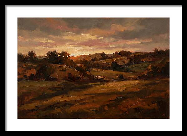 Dawn Breaking Over Horizon