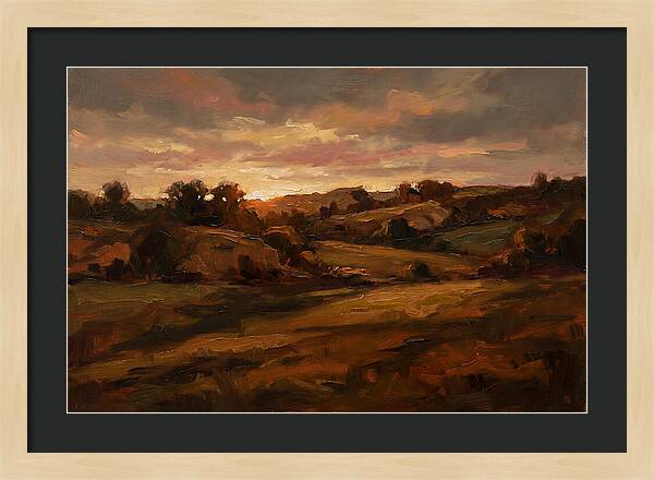 Dawn Breaking Over Horizon