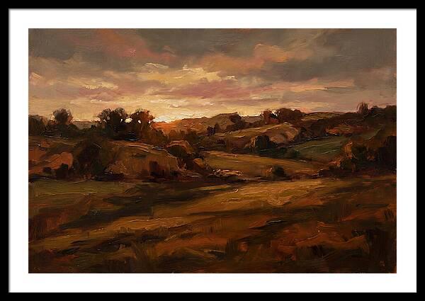 Dawn Breaking Over Horizon