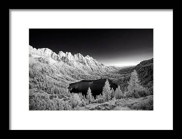 Dawn Glow Above Brenta Peaks