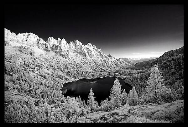 Dawn Glow Above Brenta Peaks