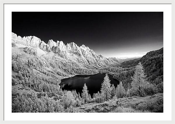 Dawn Glow Above Brenta Peaks