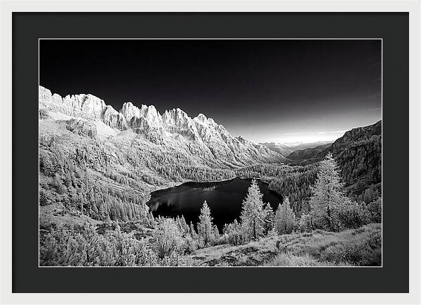 Dawn Glow Above Brenta Peaks
