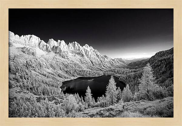Dawn Glow Above Brenta Peaks