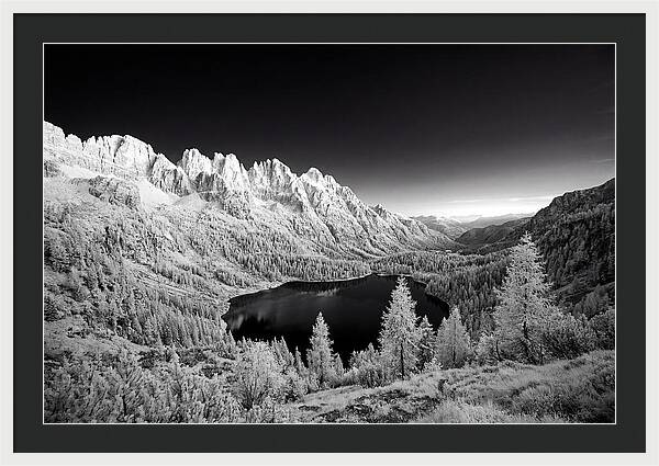 Dawn Glow Above Brenta Peaks