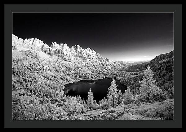 Dawn Glow Above Brenta Peaks