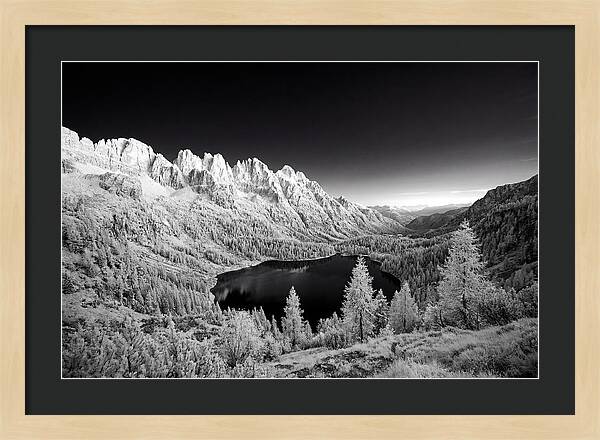 Dawn Glow Above Brenta Peaks