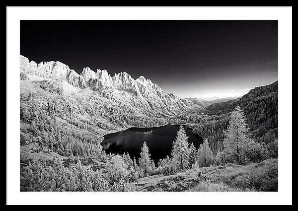 Dawn Glow Above Brenta Peaks