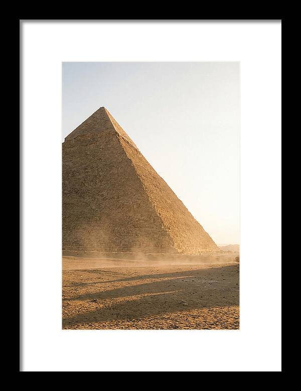 Dawn Light Over The Great Pyramid