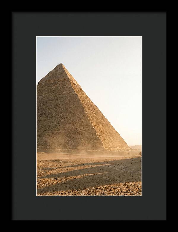Dawn Light Over The Great Pyramid