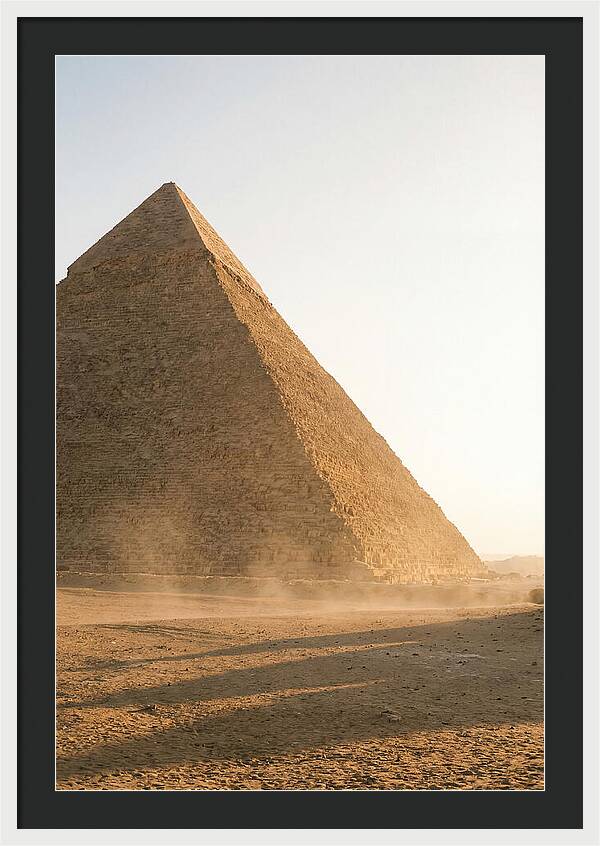 Dawn Light Over The Great Pyramid