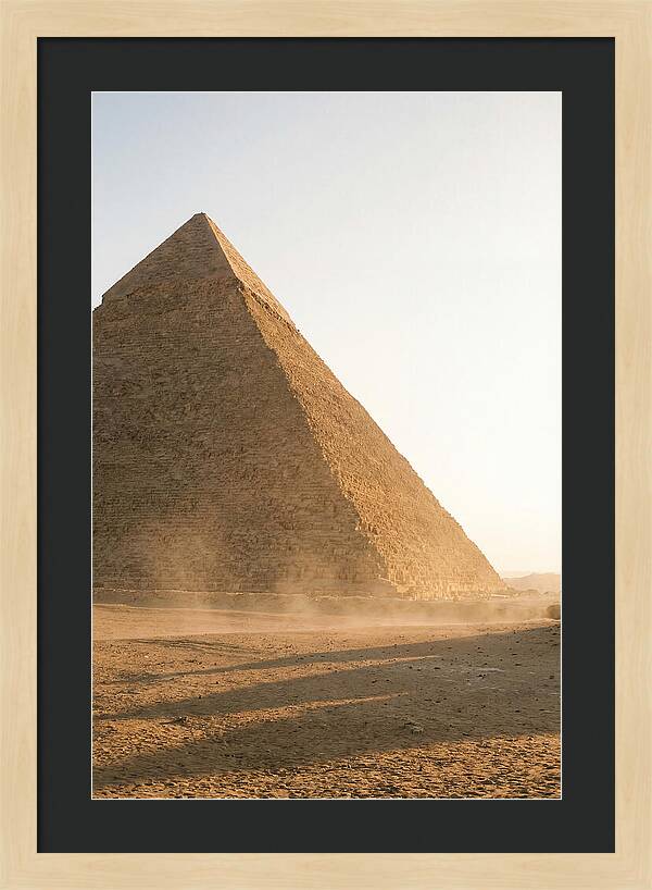 Dawn Light Over The Great Pyramid