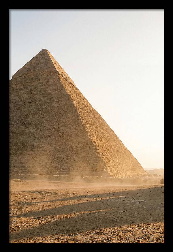 Dawn Light Over The Great Pyramid