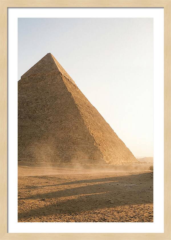 Dawn Light Over The Great Pyramid