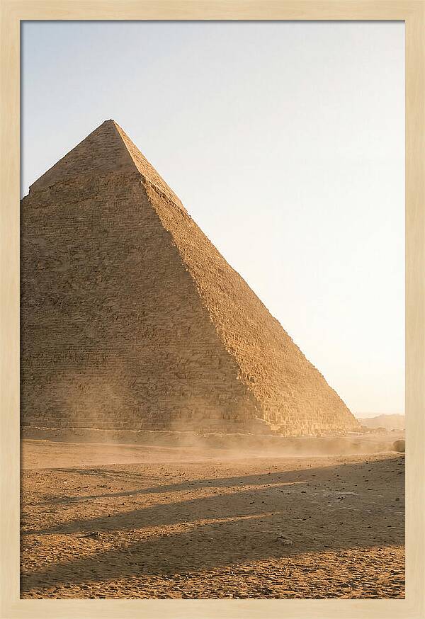 Dawn Light Over The Great Pyramid