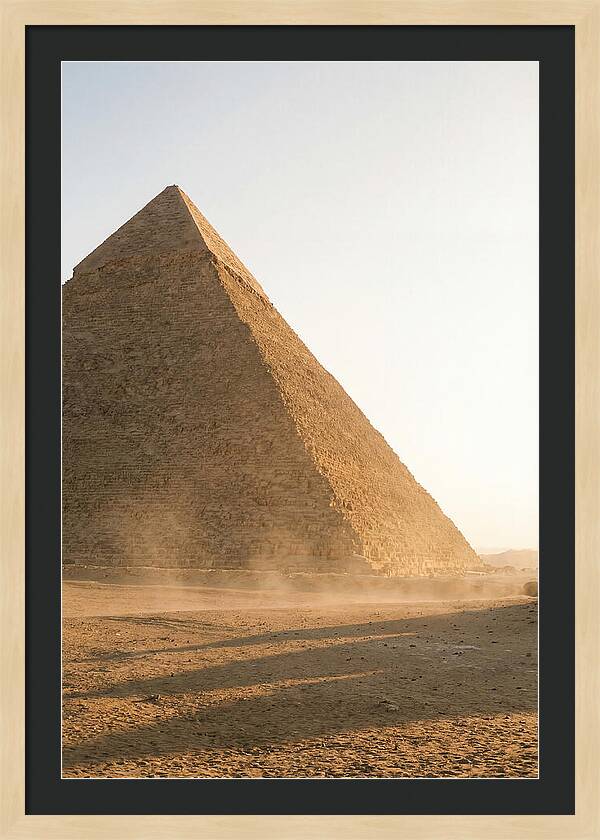 Dawn Light Over The Great Pyramid