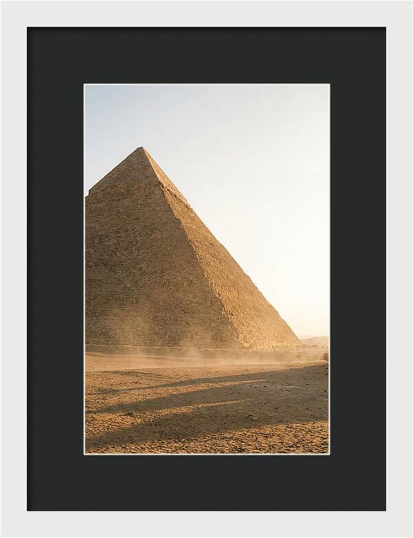 Dawn Light Over The Great Pyramid