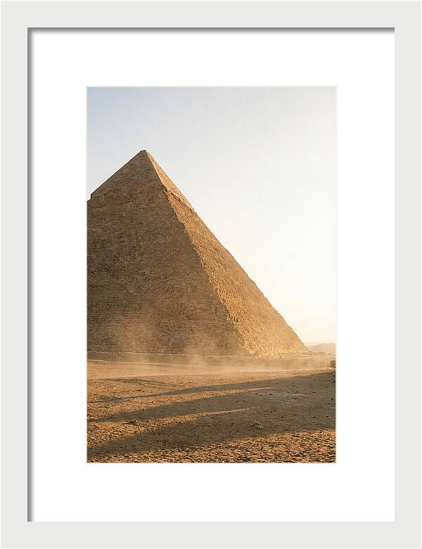 Dawn Light Over The Great Pyramid