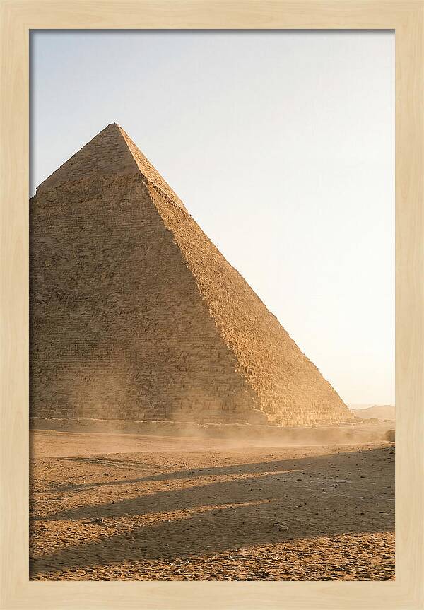 Dawn Light Over The Great Pyramid