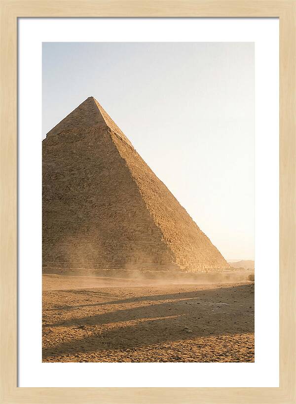 Dawn Light Over The Great Pyramid