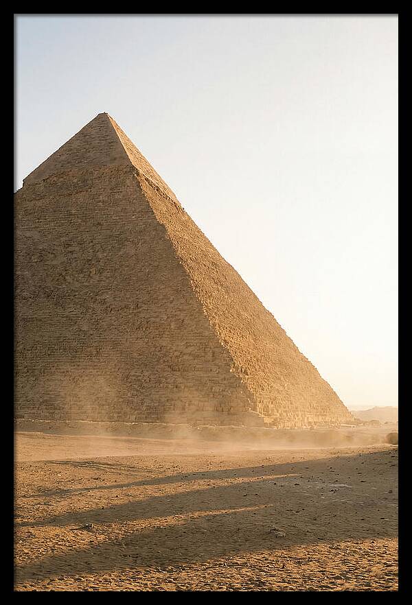 Dawn Light Over The Great Pyramid