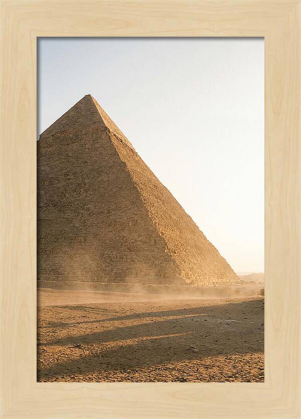 Dawn Light Over The Great Pyramid