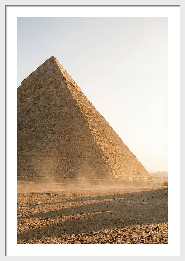 Dawn Light Over The Great Pyramid
