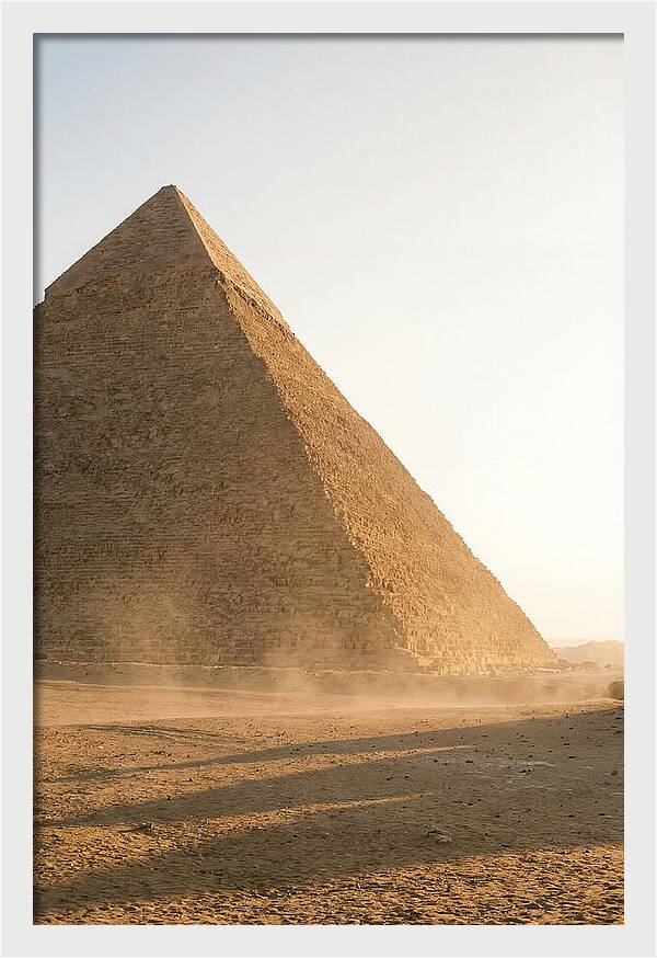 Dawn Light Over The Great Pyramid