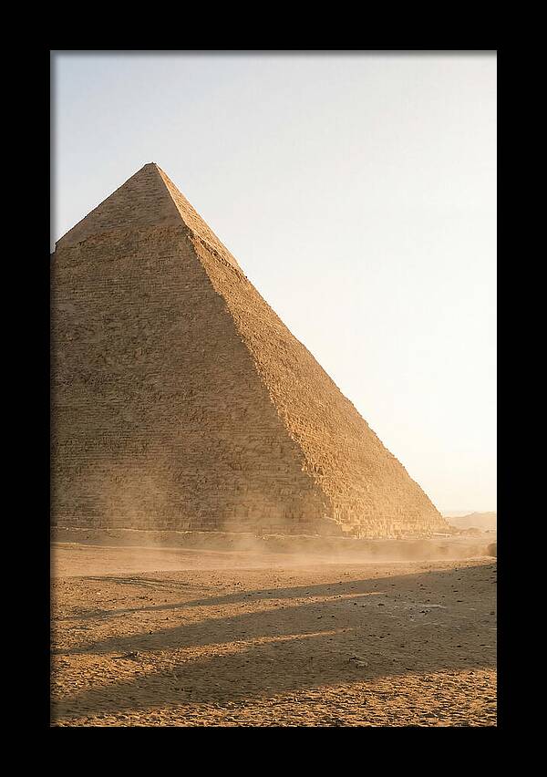 Dawn Light Over The Great Pyramid